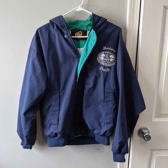 Vintage Machinist Dist 28 King Louie Pro Fit Jacke - Picture 1 of 4